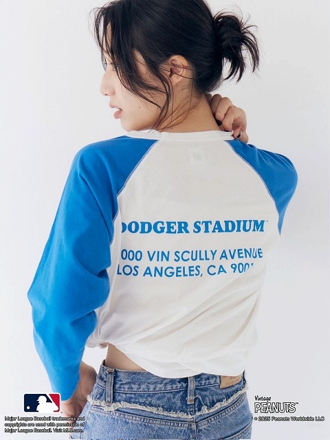 ��SALE50%OFF��Ungrid ���󥰥�å�  ��MLB��PEANUTS�ۥ饰���Tee 112542779701 �ͥ��ݥ�����̵�� /����󥻥������Բľ��ʡ������ˤ�15���ޤ�¨��ȯ��(���˰ʳ�)��