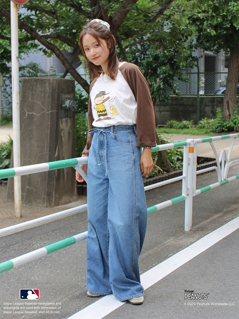 ��SALE50%OFF��Ungrid ���󥰥�å�  ��MLB��PEANUTS�ۥ饰���Tee 112542779701 �ͥ��ݥ�����̵�� /����󥻥������Բľ��ʡ������ˤ�15���ޤ�¨��ȯ��(���˰ʳ�)��