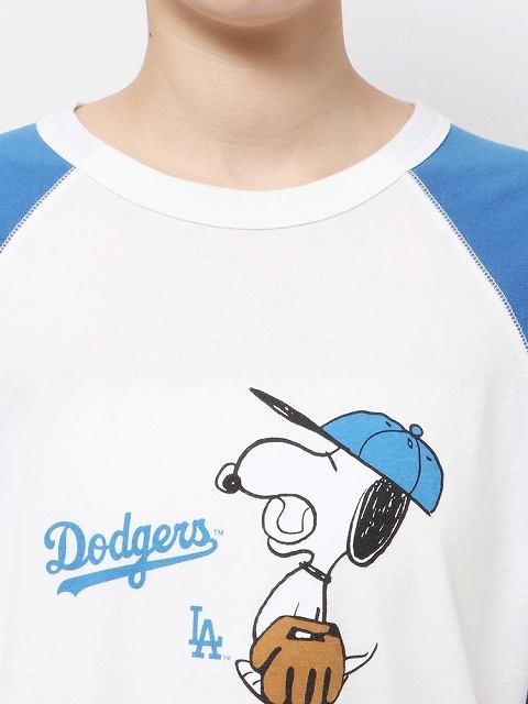 ��SALE50%OFF��Ungrid ���󥰥�å�  ��MLB��PEANUTS�ۥ饰���Tee 112542779701 �ͥ��ݥ�����̵�� /����󥻥������Բľ��ʡ������ˤ�15���ޤ�¨��ȯ��(���˰ʳ�)��