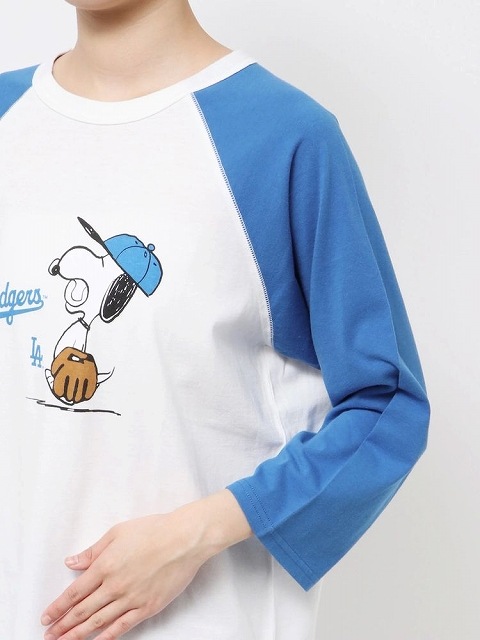 ��SALE50%OFF��Ungrid ���󥰥�å�  ��MLB��PEANUTS�ۥ饰���Tee 112542779701 �ͥ��ݥ�����̵�� /����󥻥������Բľ��ʡ������ˤ�15���ޤ�¨��ȯ��(���˰ʳ�)��