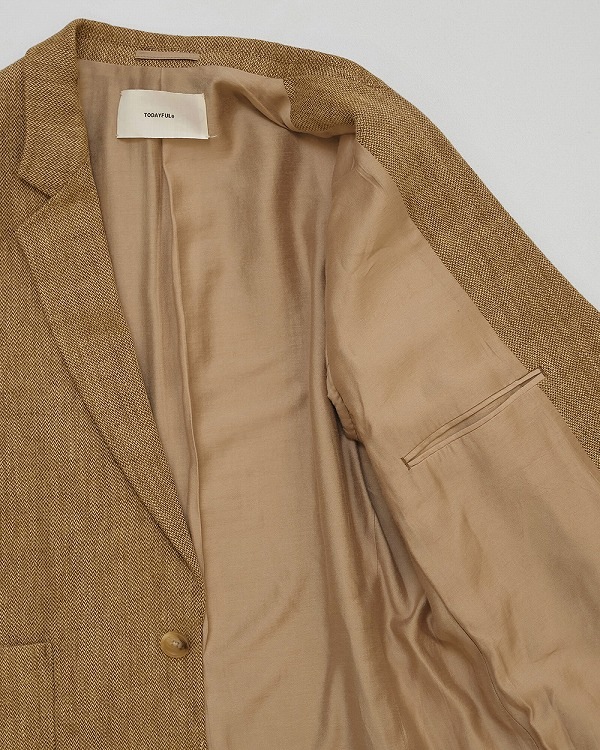 TODAYFUL �ȥ��ǥ��ե�  Boyfriend Linen Jacket 12610107  /����󥻥������Բľ��� �������ˤ�15���ޤ�¨��ȯ��(���˰ʳ�)��
