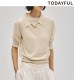 �ڴ��ָ���ݥ����5%��10/18(��)23:59�ޤǡۡ�ͽ���ʡ�TODAYFUL �ȥ��ǥ��ե�  Mohair Knit Polo 12710528 4����5�������ͽ�� /����󥻥������Բľ���