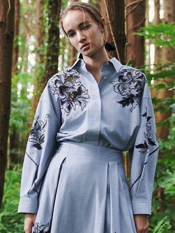 ��SOLD OUT�ۡڴ��ָ���10%OFF��ELENDEEK �����ǥ�����  EMBROIDERY OVER SH ����֥������꡼�����С������ 512620400501  /����󥻥������Բľ��� �������ˤ�15���ޤ�¨��ȯ��(���˰ʳ�)��