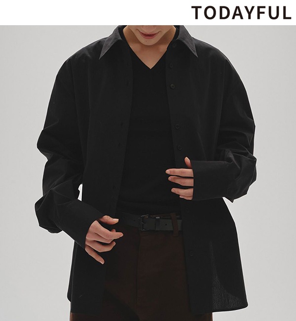��SALE20%OFF��TODAYFUL �ȥ��ǥ��ե�  Useful Chambray Shirts 12520409 /����󥻥������Բľ��ʡ������ˤ�15���ޤ�¨��ȯ��(���˰ʳ�)��
