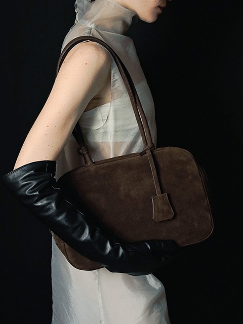 anuke アンヌーク Ecoleather Boston Bag 62521018 /キャンセル返品