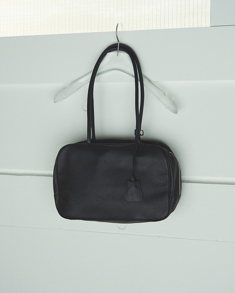 【美品】anuke Ecoleather Boston Bag（ブラウン） anuke アンヌーク Ecoleather Boston Bag 62521018 /キャンセル