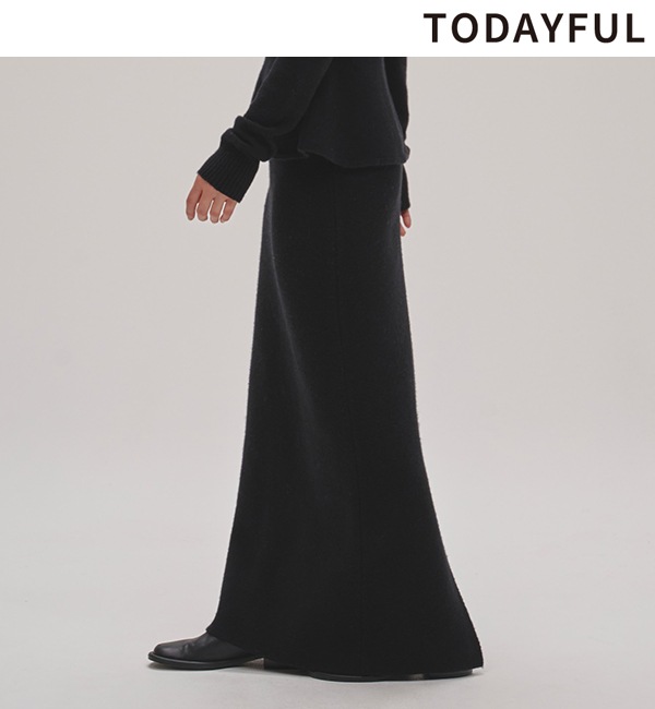 SOLD OUT】TODAYFUL トゥデイフル Puffy Knit Skirt 12520807
