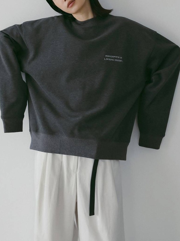 anuke ����̡���  Embroidery Logo Sweat 62610606  /����󥻥������Բľ��� �������ˤ�15���ޤ�¨��ȯ��(���˰ʳ�)��