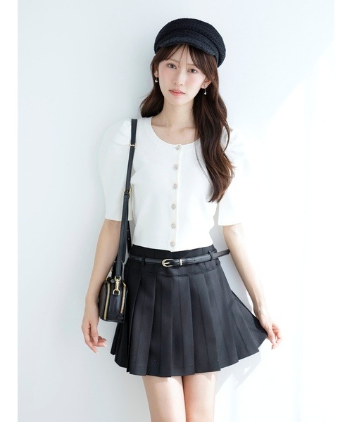 �ڴ��ָ���10%OFF��SNIDEL ���ʥ��ǥ�  �٥�ȥ��åȥץ꡼�ĥߥ˥������� SWFP264045  /����󥻥������Բľ��� �������ˤ�15���ޤ�¨��ȯ��(���˰ʳ�)��