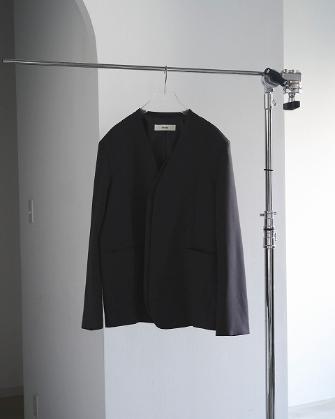 anuke アンヌーク Collarless Over Jacket 62520106 /キャンセル返品