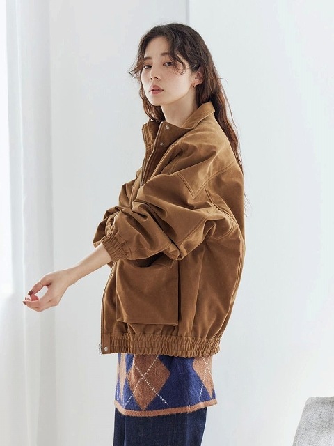 ungrid フェイクスウェードブルゾン セール】フェイクスウェードブルゾン（ブルゾン）｜Ungrid（アン