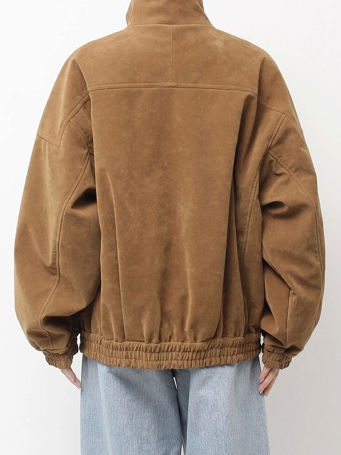 期間限定10%OFF】Ungrid アングリッド フェイクスウェードブルゾン