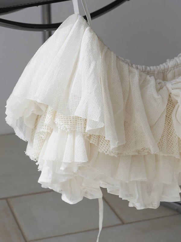��5���ָ���10%OFF 5/18(��)�ޤǡ�anuke ����̡���  Mesh Frill Camisole 62610402  /����󥻥������Բľ��� �������ˤ�15���ޤ�¨��ȯ��(���˰ʳ�)��
