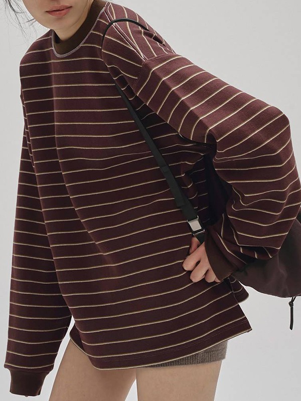 TODAYFUL �ȥ��ǥ��ե�  Border Long T-shirts 12520613  /����󥻥������Բľ��� �������ˤ�15���ޤ�¨��ȯ��(���˰ʳ�)��