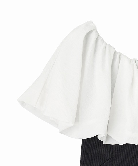 SALE20%OFF】COCODEAL ココディール/オフショルバルーンケープカット