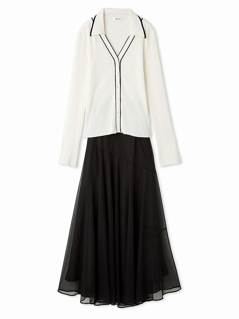 SALE50%OFF】FRAY I.D フレイアイディー オープンカラーポロ
