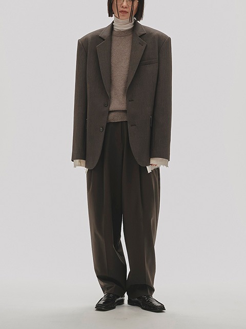 TODAYFUL トゥデイフル Tapered Tuck Trousers 12520710