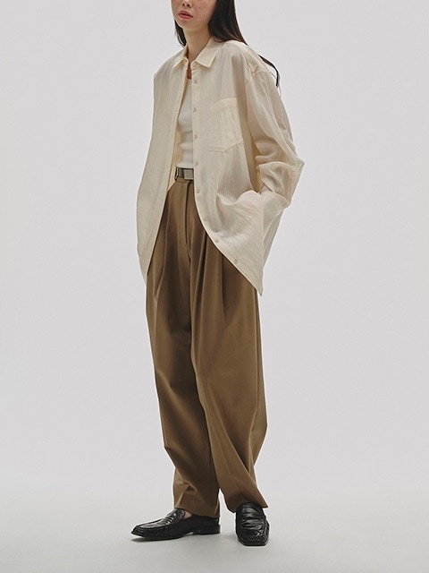 TODAYFUL Tuck Tapered Trousers トゥデイフル TODAYFUL トゥデイフル Tapered Tuck Trousers 12520710