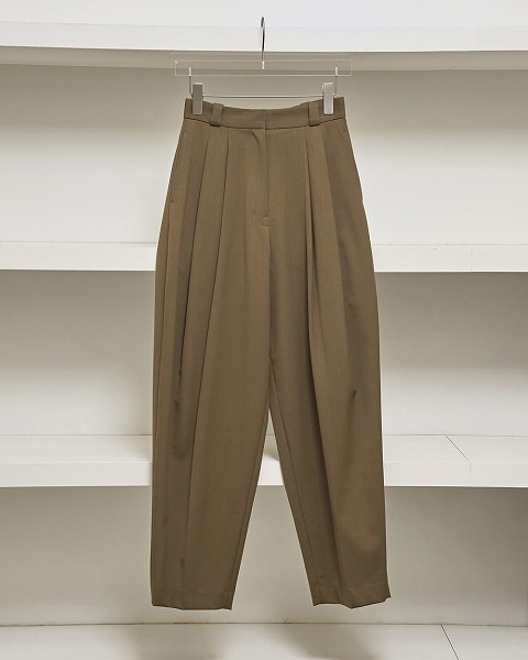 TODAYFUL トゥデイフル Tapered Tuck Trousers 12520710