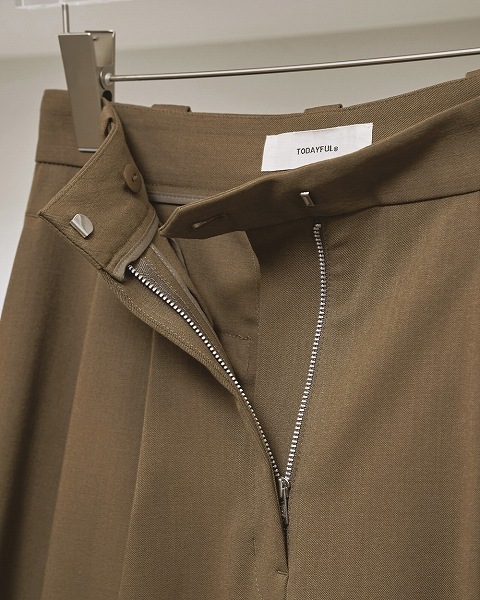 ��SALE30%OFF��TODAYFUL �ȥ��ǥ��ե�  Tapered Tuck Trousers 12520710 /����󥻥������Բľ��ʡ������ˤ�15���ޤ�¨��ȯ��(���˰ʳ�)��