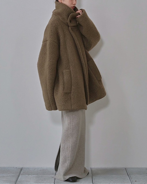 トゥデイフルStandcollar Boucle Jacket38 SOLD OUT】TODAYFUL トゥデイフル Standcollar Boucle Jacket 12520002