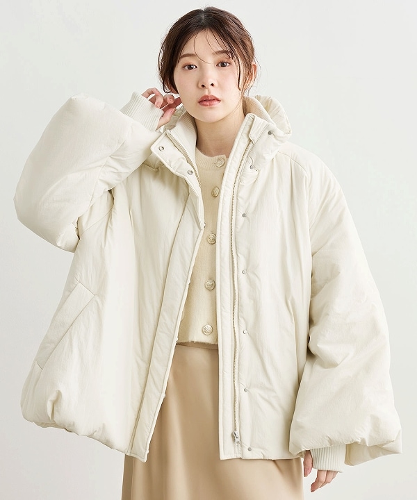 COCODEAL ココディール 中綿ボリュームコート 75719414 /キャンセル