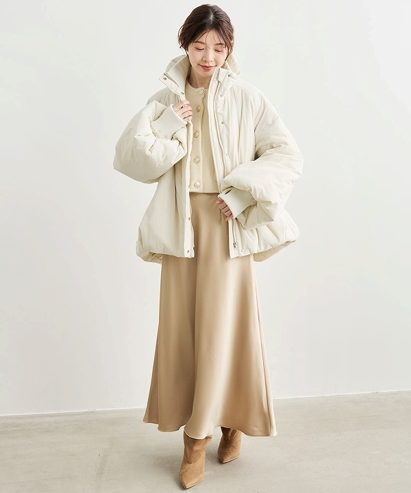 cocodeal コート SALE20%OFF】COCODEAL ココディール 中綿ボリュームコート 75719414