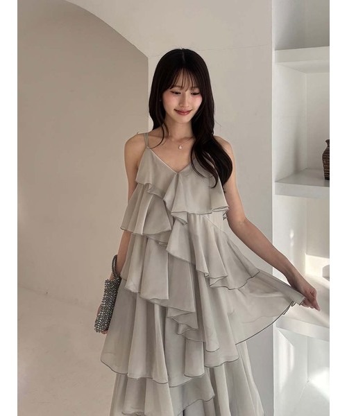 �ڴ��ָ���10%OFF��SNIDEL ���ʥ��ǥ�  ���ѥ����ƥ������ɥ���ߥɥ쥹 SWFO264015  /����󥻥������Բľ��� �������ˤ�15���ޤ�¨��ȯ��(���˰ʳ�)��