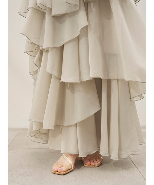 �ڴ��ָ���10%OFF��SNIDEL ���ʥ��ǥ�  ���ѥ����ƥ������ɥ���ߥɥ쥹 SWFO264015  /����󥻥������Բľ��� �������ˤ�15���ޤ�¨��ȯ��(���˰ʳ�)��