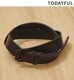 11/9()1000OFF ݥ󥳡ɡ1000tfTODAYFUL ȥǥե/Cow Leather Belt 12511020 쥶٥ /󥻥Բľʡˤ15ޤ¨ȯ(˰ʳ)