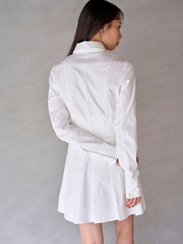 期間限定15%OFF】SNIDEL スナイデル シャツコンビチュニック