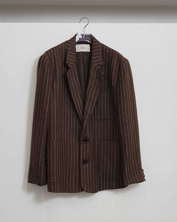 ��SALE30%OFF�ۥȥ��ǥ��ե�  Boyfriend Stripe Linen Jacket 12610108  /����󥻥������Բľ��� �������ˤ�15���ޤ�¨��ȯ��(���˰ʳ�)��
