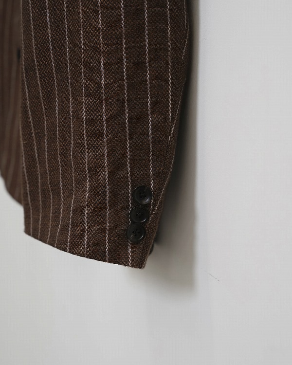 ��SALE30%OFF�ۥȥ��ǥ��ե�  Boyfriend Stripe Linen Jacket 12610108  /����󥻥������Բľ��� �������ˤ�15���ޤ�¨��ȯ��(���˰ʳ�)��
