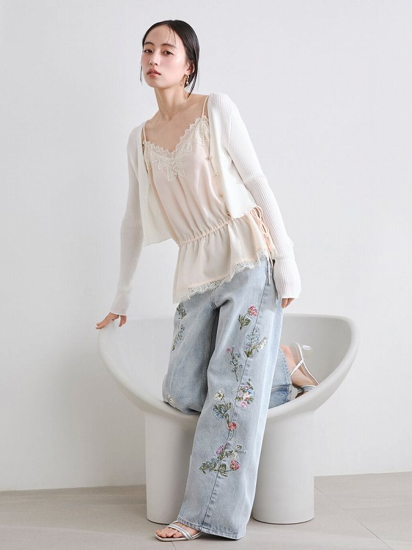 SOLD OUT】【期間限定10%OFF】FRAY I.D フレイアイディー フラワーエン