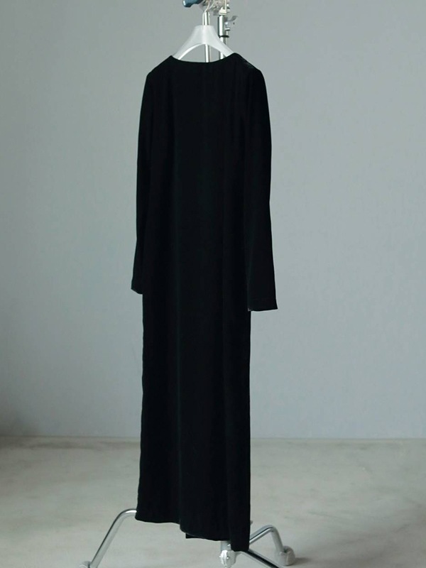 anuke アンヌーク Velour Pencil Onepiece 62520319 /キャンセル返品