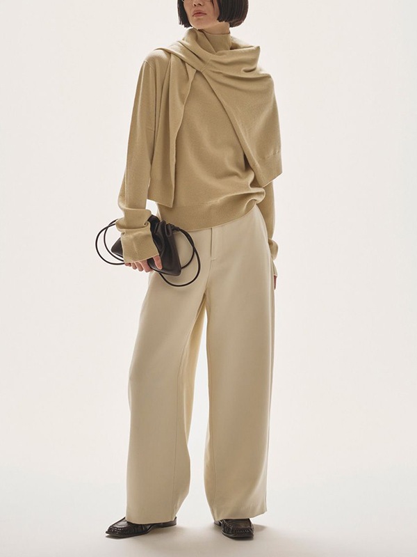 TODAYFUL �ȥ��ǥ��ե�  Wool Cashmere Seamless Knit 12520538 /����󥻥������Բľ��� �������ˤ�15���ޤ�¨��ȯ��(���˰ʳ�)��