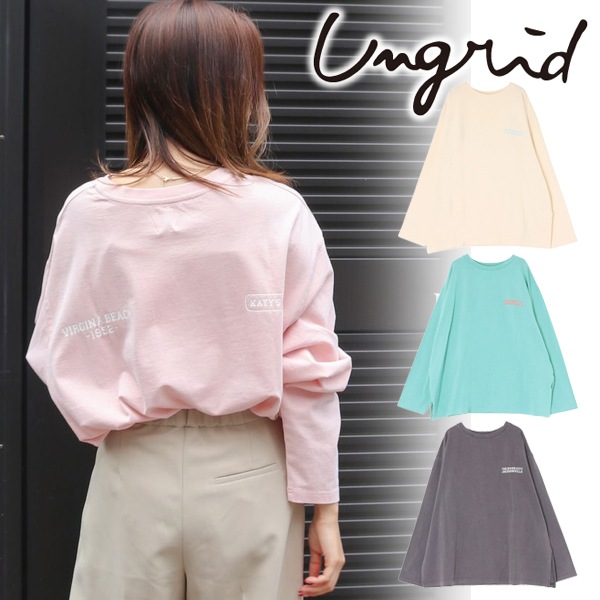 ��SALE50%OFF��Ungrid ���󥰥�å�  �������󥰥��꡼��Tee 112552743501  /����󥻥������Բľ��ʡ������ˤ�15���ޤ�¨��ȯ��(���˰ʳ�)��