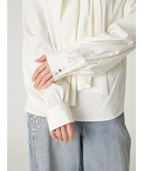 SALE50%OFF】FRAY I.D フレイアイディー BIGボウタイブラウス