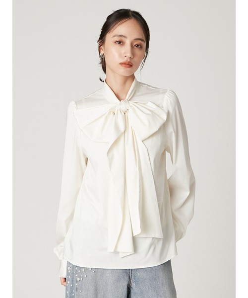SALE50%OFF】FRAY I.D フレイアイディー BIGボウタイブラウス