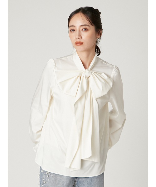 SALE50%OFF】FRAY I.D フレイアイディー BIGボウタイブラウス