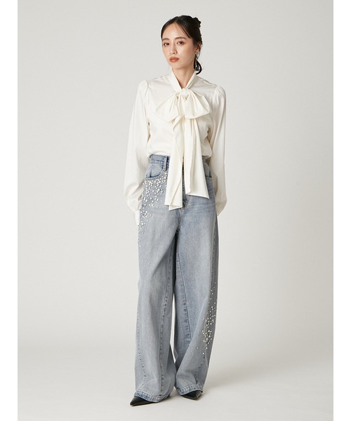 SALE50%OFF】FRAY I.D フレイアイディー BIGボウタイブラウス