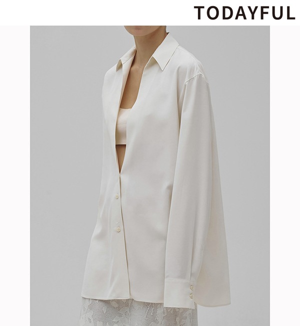 トゥデイフル TODAYFUL トップス TODAYFUL トゥデイフル コンパクト ジップ ニット｜BORN FREE ONLINE SHOP