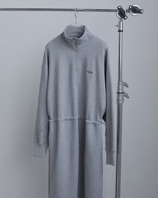 anuke ����̡��� Halfzip Sweat Onepiece 62620311 /����󥻥������Բľ��ʡ������ˤ�15���ޤ�¨��ȯ��(���˰ʳ�)��