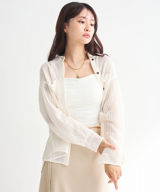 ココディールブラウス SALE40%OFF】COCODEAL ココディール レースシャツブラウス 75518086
