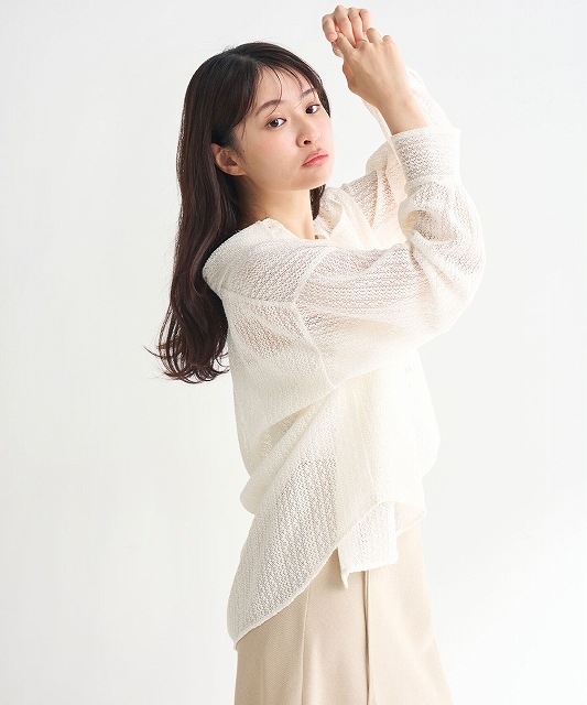 SALE50%OFF】COCODEAL ココディール レースシャツブラウス 75518086