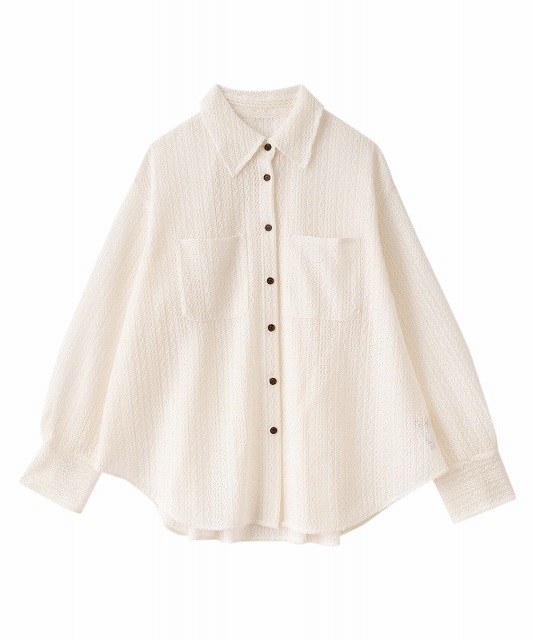 SALE50%OFF】COCODEAL ココディール レースシャツブラウス 75518086