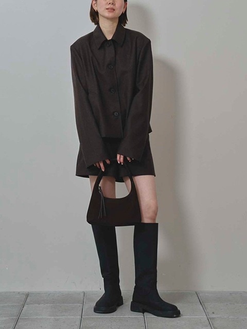 SALE40%OFF】TODAYFUL トゥデイフル Wool Soutiencollar Jacket