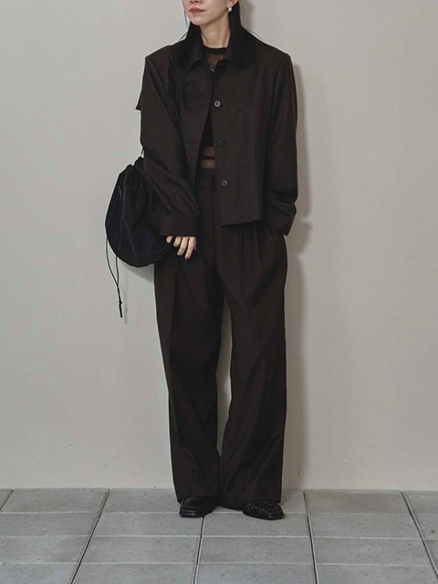 PRE SALE20%OFF】TODAYFUL トゥデイフル Wool Soutiencollar Jacket