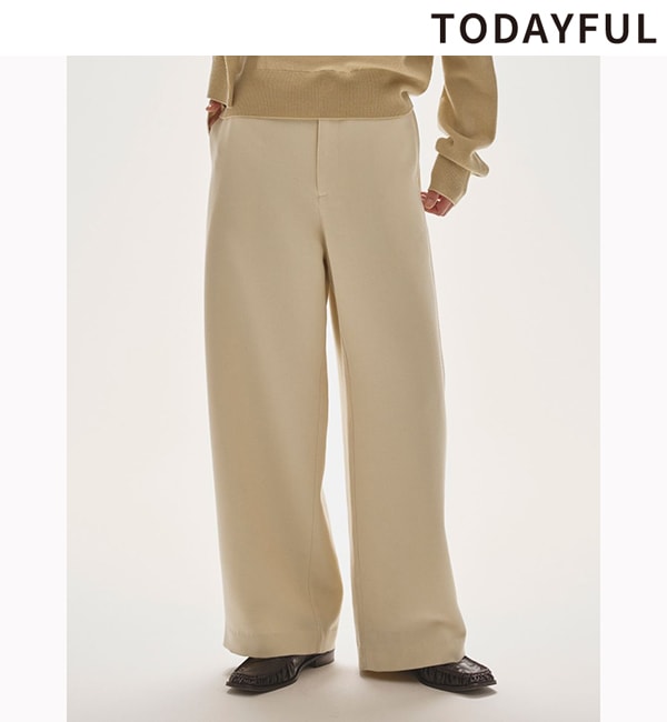 最終値下todayful twil cocoon trousers TODAYFUL(トゥデイフル)の「Twill Cocoon Trousers」 - PARTE