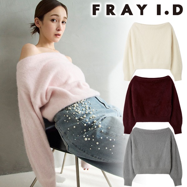 期間限定10%OFF】FRAY I.D フレイアイディー フォックスカシミア